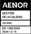 AENOR - Gestión de la calidad ISO 9001 - ER-1288/2000